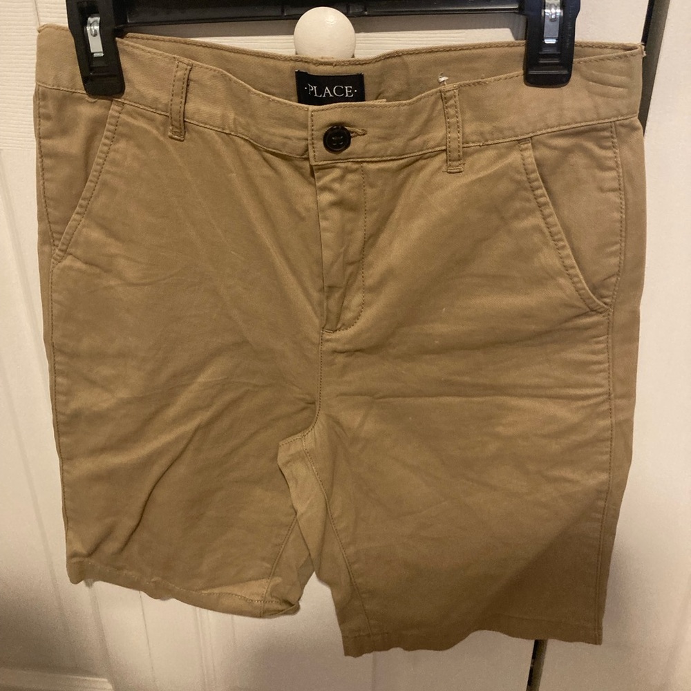Children’s place khaki shorts nwt size 14